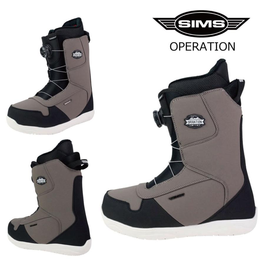SIMS シムス ボードブーツ オペレーション タン 24-25 SIMS OPERATION