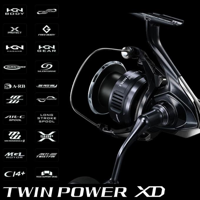 シマノ（SHIMANO） 25 ツインパワー XD 4000PG (2025年モデル