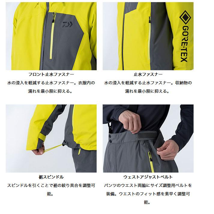 DAIWA（ダイワ） DW-1921 (ブラック) ゴアテックス プロダクト