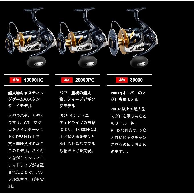 シマノ（SHIMANO） 20 ステラSW 30000 (2020年追加モデル) スピニング