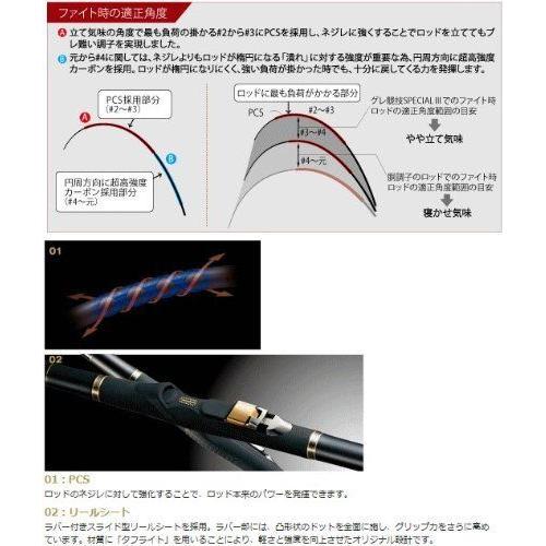 Gamakatsu（がまかつ） がま磯 グレ競技スペシャルIII 1.5-53 Special3