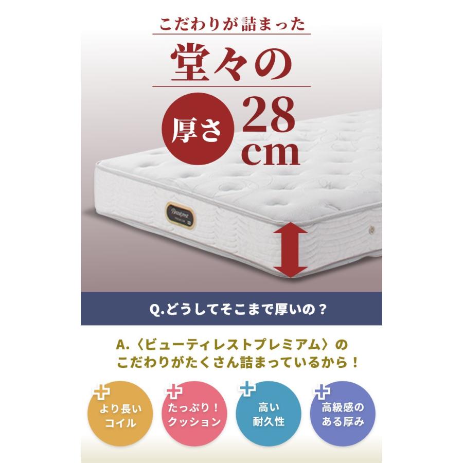 SIMMONS（シモンズ） レビュー特典 マットレス シングル ニュー