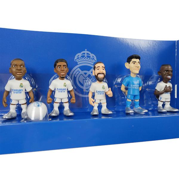 サッカー フィギュア 5体セット MINIX レアルマドリード 公式 グッズ