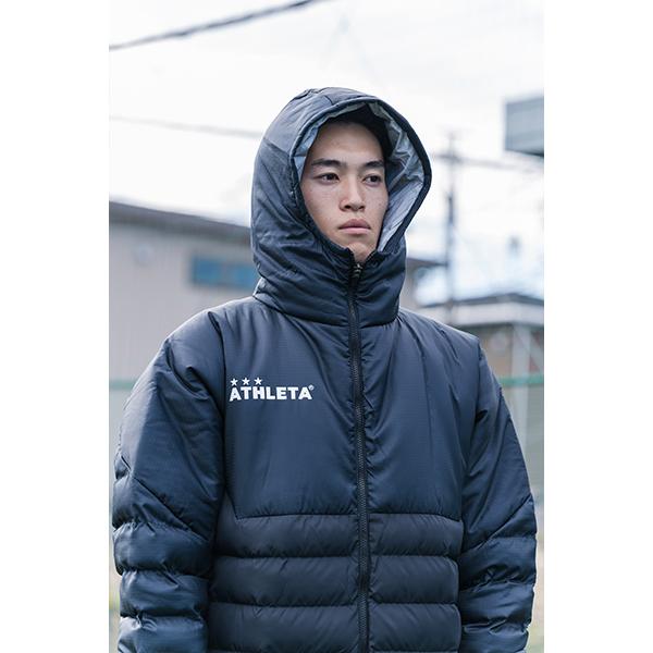 ATHLETA（アスレタ） ベンチコート 大人用 サッカー フットサル 中綿