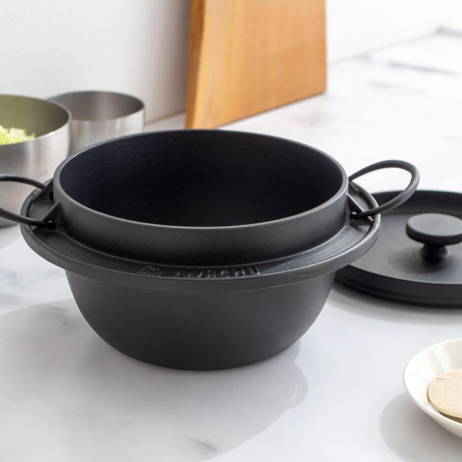 岩鋳（IWACHU） ＼3/5はポイント10倍／ 岩鋳 ごはん鍋 3合炊 南部鉄器