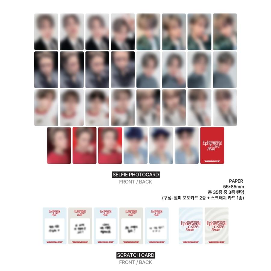 TAEMIN - トレーディングカード/ 2024-25 WORLD TOUR [Ephemeral Gaze