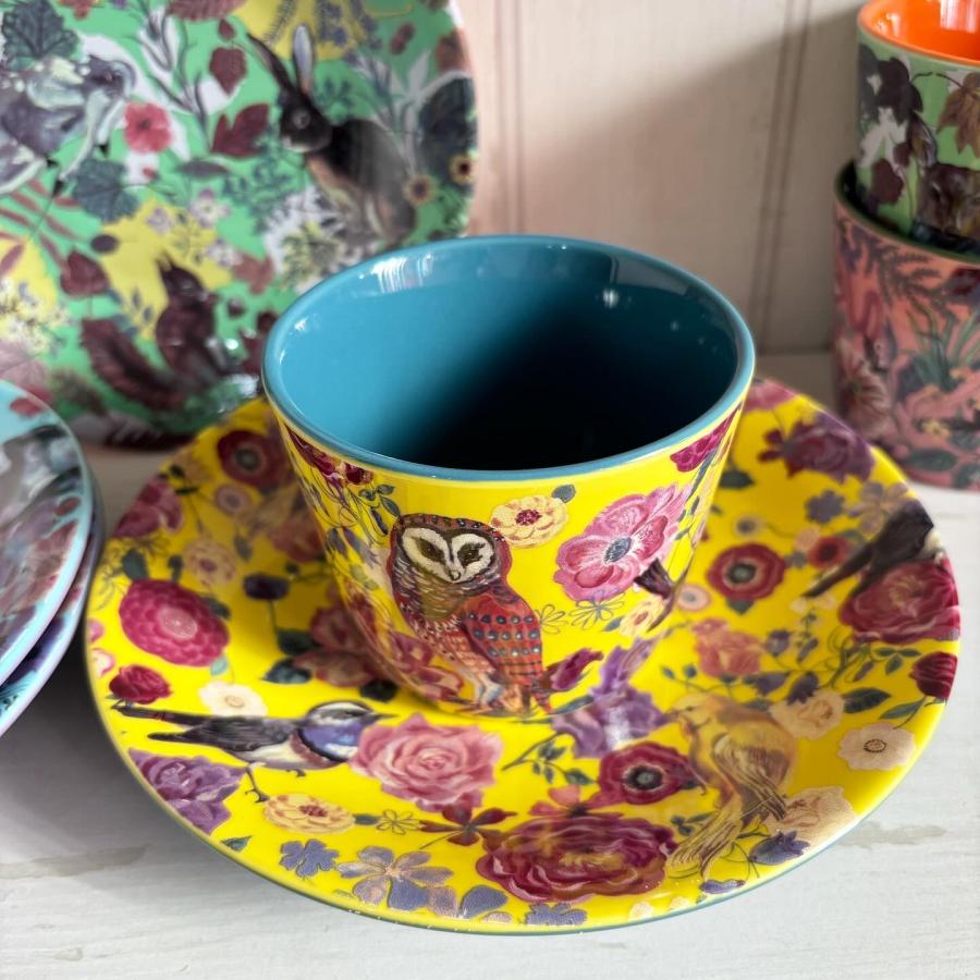 Nathalie Lete（ナタリーレテ） プレート オウル＆バード フクロウと