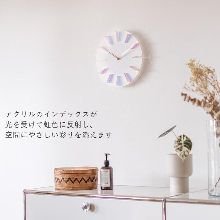 壁掛け時計 NEXTIME Prism ネクスタイム プリズム NXT-J059｜ウォール