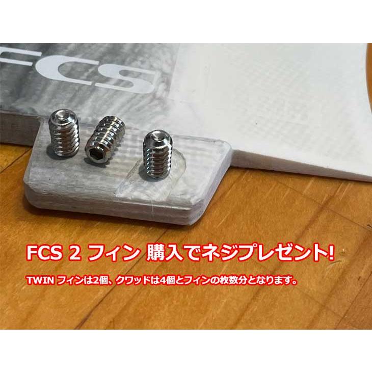 ネジプレゼント】FCS2 エフシーエス ツー サーフボード フィン 3本