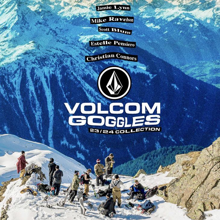 VOLCOM（ボルコム） 23-24 スノボ ゴーグル SNOW Garden Goggle ラバー