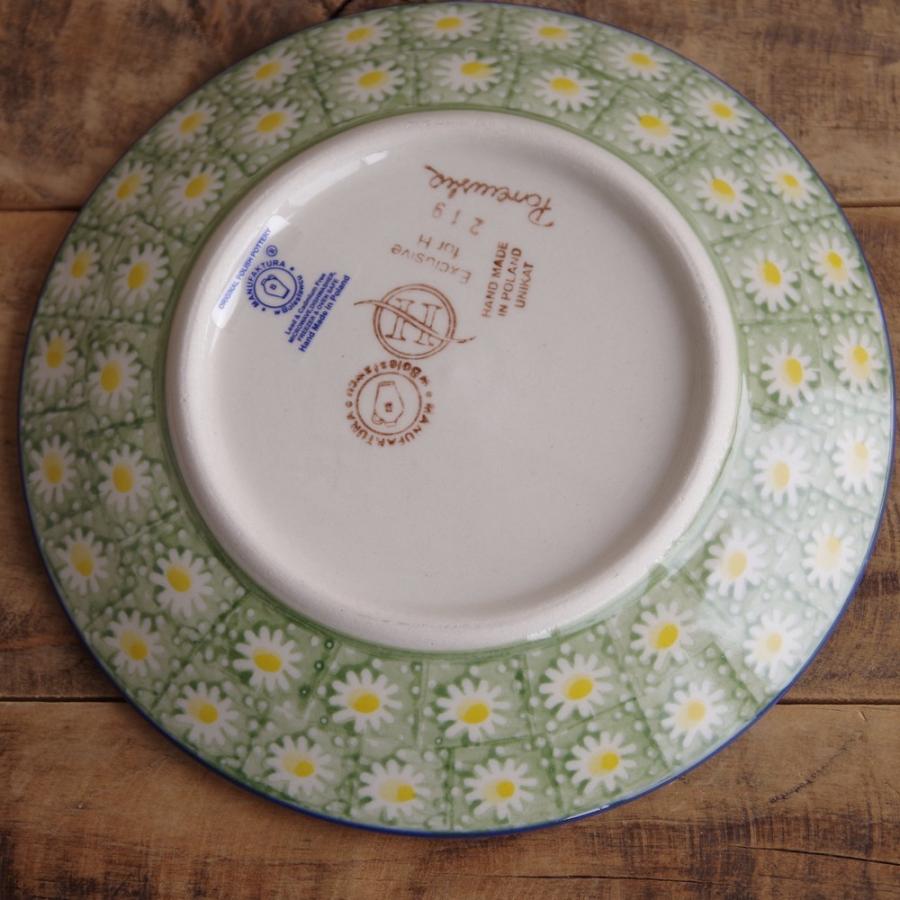 ポーリッシュポタリー ケーキ皿 ポーランド 食器 プレート 取り皿 17cm