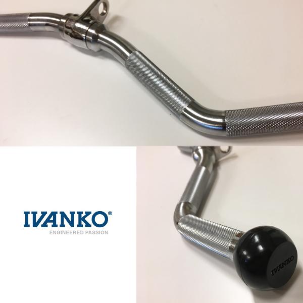 次回入荷未定 リボルディングカールバー IVANKO ケーブルマシン