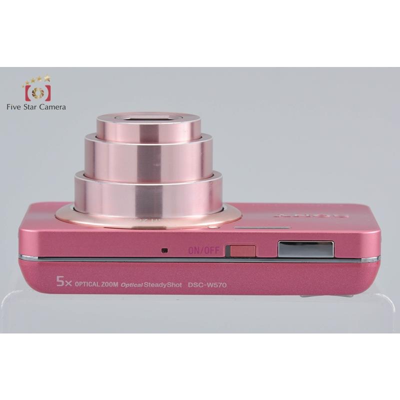 SONY（ソニー） 【中古】SONY Cyber-shot DSC-W570 ピンク コンパクト