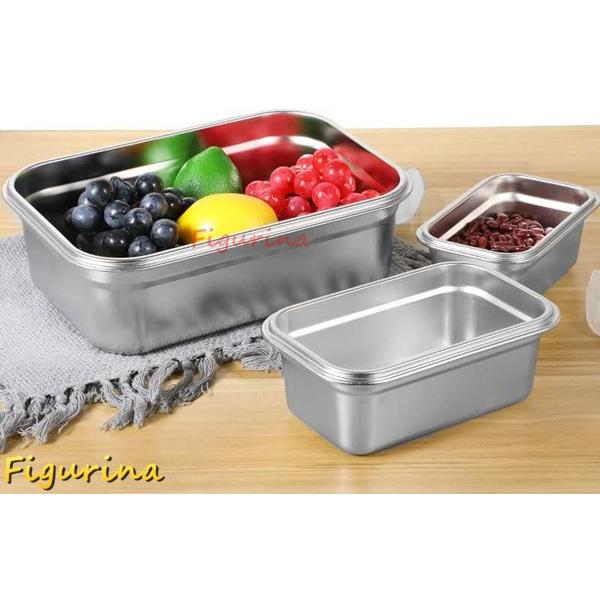 アイスクリーム容器 ステンレス製アイスクリーム保存容器 冷凍庫用 再