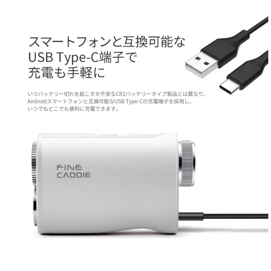 FineCaddie（ファインキャディ） ゴルフ距離計 ＼赤・緑2カラーOLED