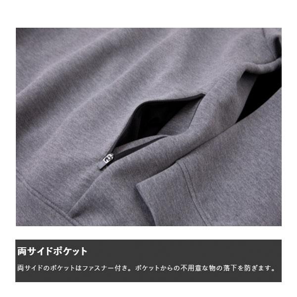 JACKALL（ジャッカル） ストレッチスウェットフーディ ブラック M