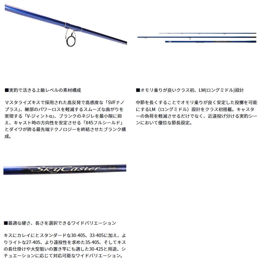 DAIWA（ダイワ） スカイキャスター 30-425・K / 投竿 釣具