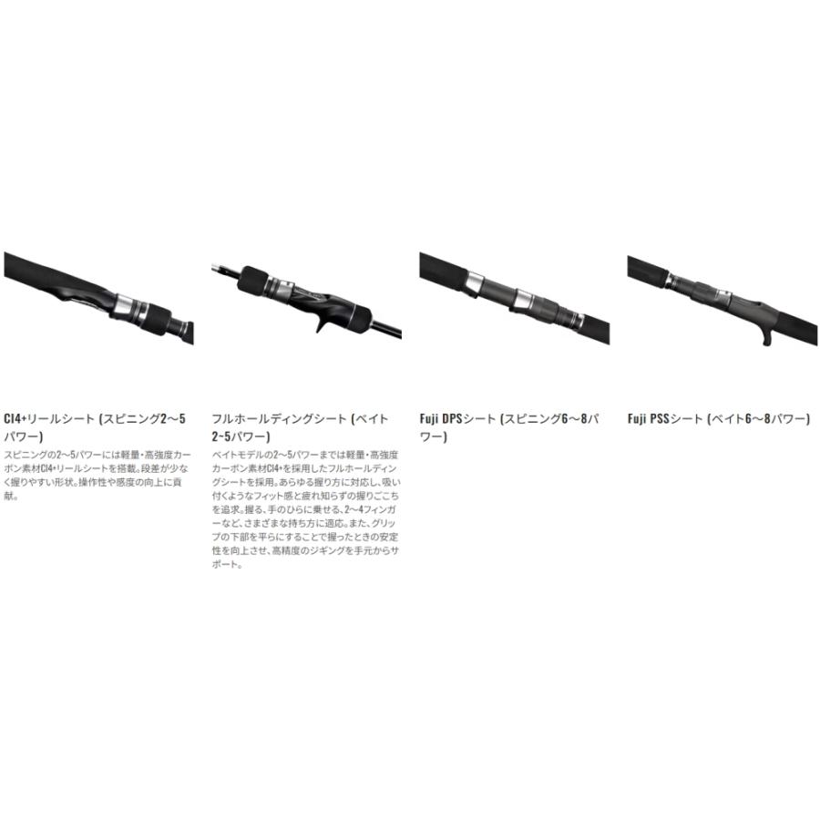 シマノ（SHIMANO） 25 グラップラー タイプJ S60-5 スピニングモデル