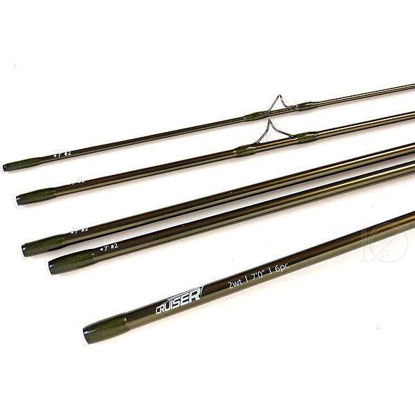 Fly Rod フライロッド 6ピース #2 ロッドチューブ付 7FT パックロッド