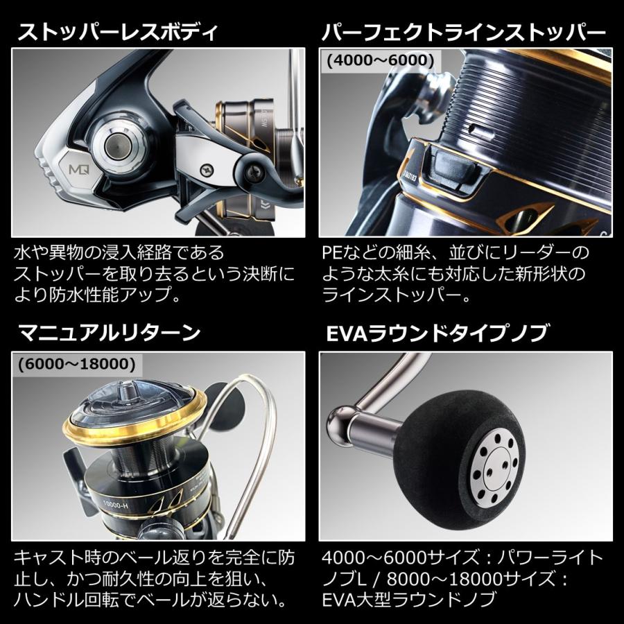 DAIWA（ダイワ） 22カルディア SW 6000S-H（CALDIA） : フィッシング