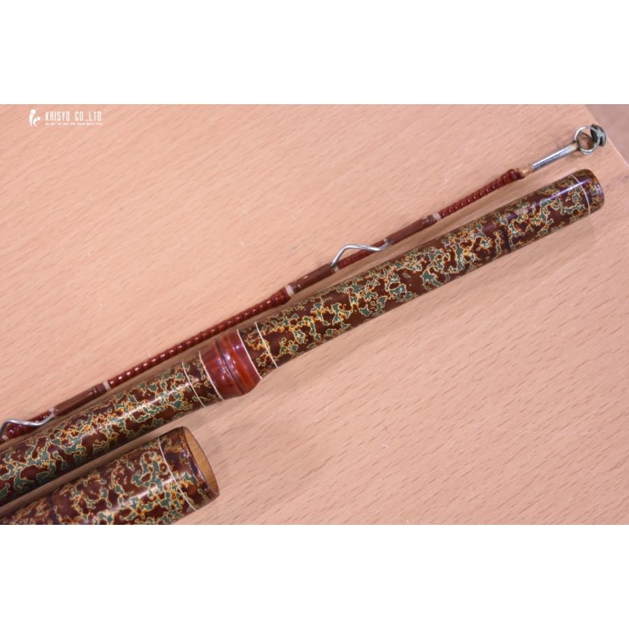 希少品】秘作 たきざわ作 瀧澤作 石鯛竿 3本半継 約6.02m 和竿