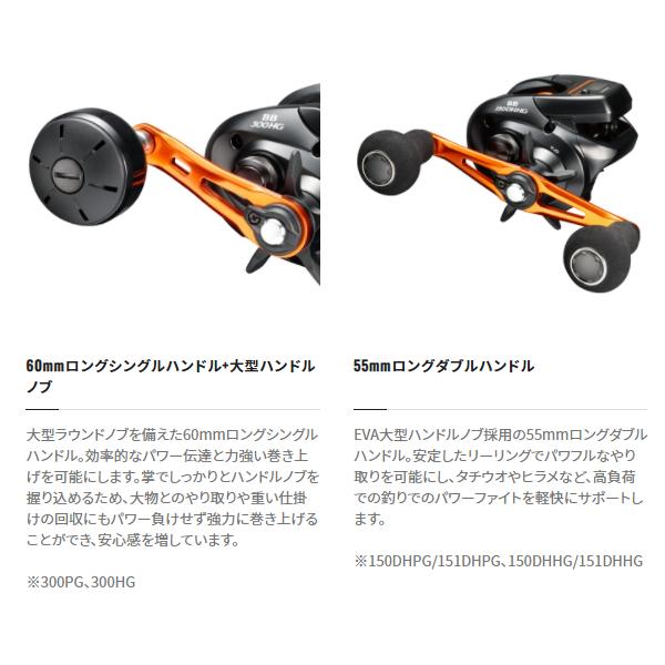 シマノ（SHIMANO） 21 バルケッタ BB 150DH-PG 右 リール ベイト
