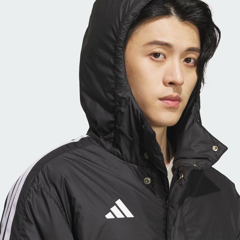 adidas（アディダス） ロングコート 防寒 ベンチコート スリー