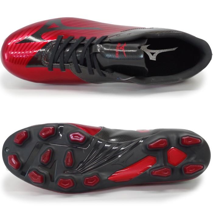 バサラ 102 MD(P1GA176309)ミズノ サッカースパイク レッド×ブラック