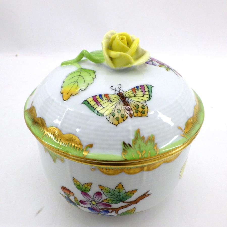 ヘレンド（HEREND） ヴィクトリアブーケ シュガーポット クリーマー