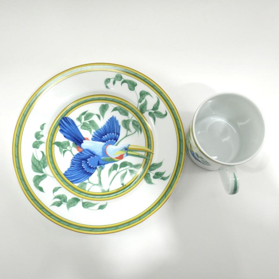 HERMES（エルメス） トゥカン マグカップ プレート 計2点 箱付き 美品