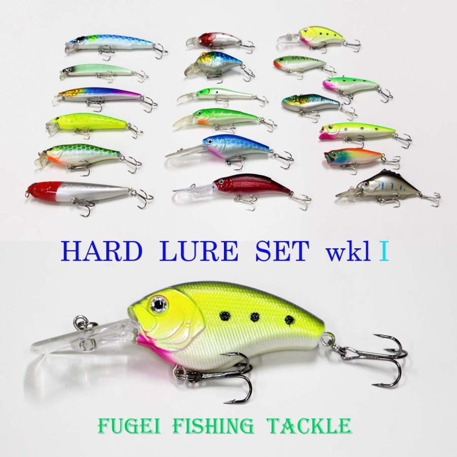 訳有 ルアー セット バス釣り ハードルアー 19個 Y12wkl19I バス釣り