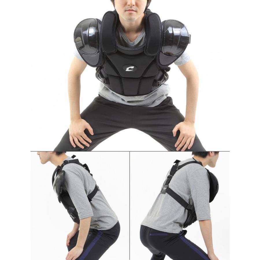野球 / ソフトボール 審判用 プロテクター M／Lサイズ Champro Pro