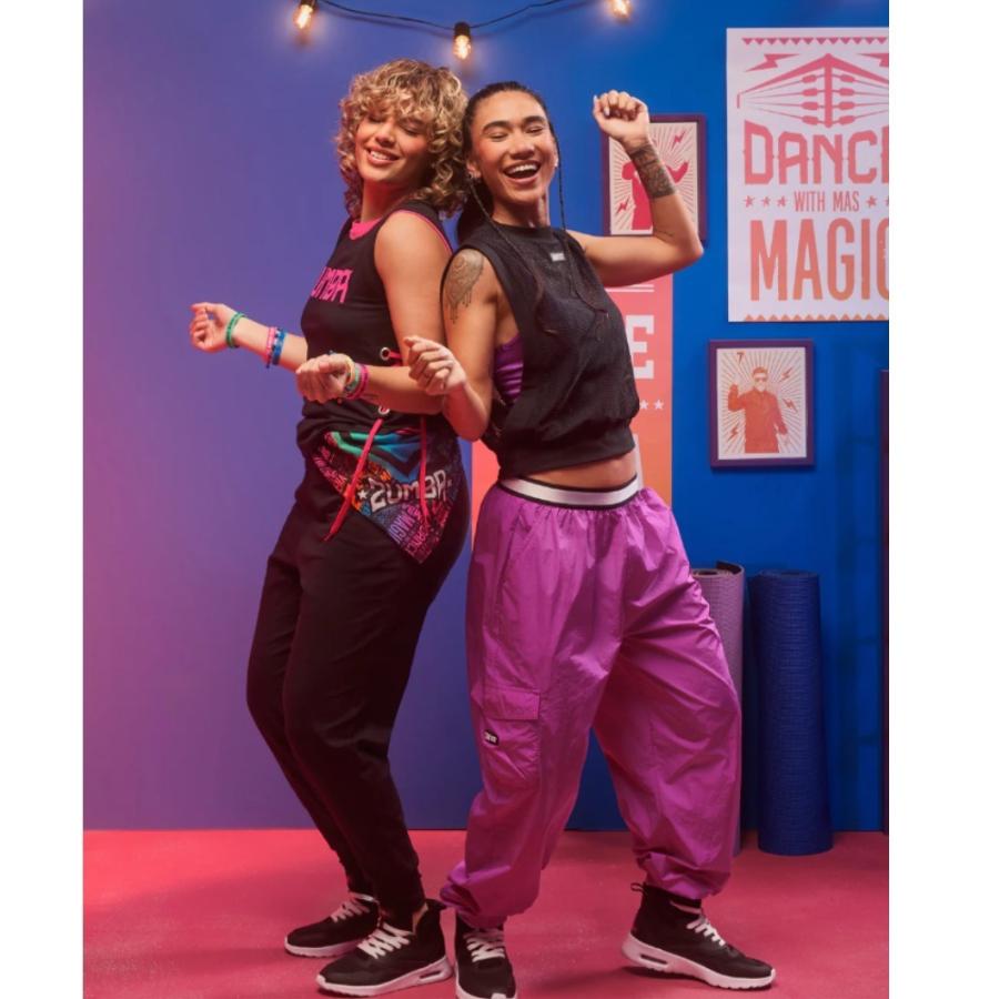 ズンバ（ZUMBA） ロゴ カーゴパンツ ユニセックス 取り寄せ : stone1