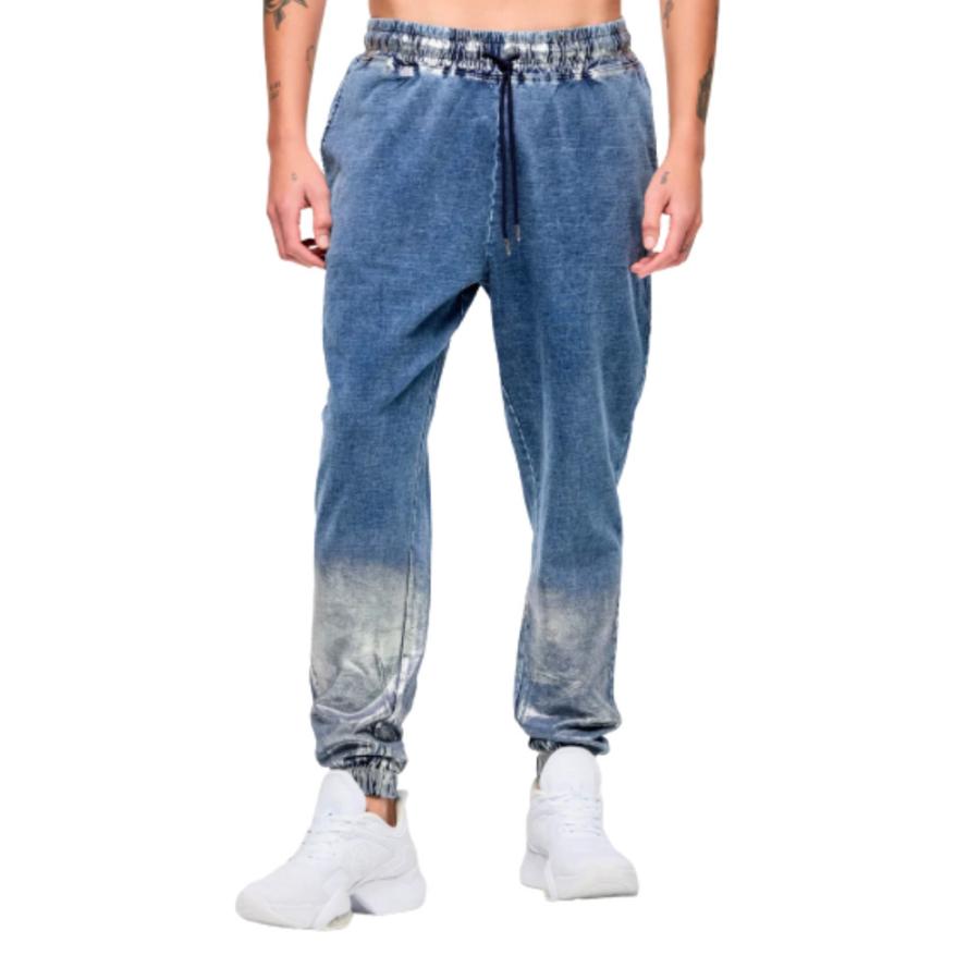 ズンバ（ZUMBA） デニム ニットパンツ ユニセックス Blue Jean