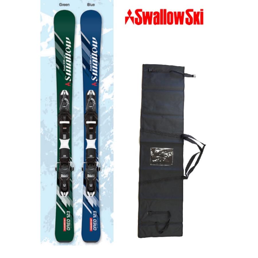 YOIDON 【ケース付き】23-24スワローSWALLOWミッドスキー「OREO 123cm