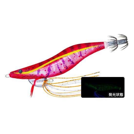 YO-ZURI ヨーヅリ エビQ 3.5号 #18.LYYR 闇夜ローズ システムカラー