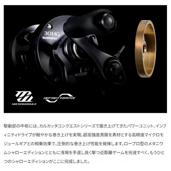 24 カルカッタコンクエスト シャローエディション 31HG シマノ