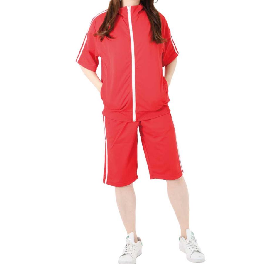 芋ジャージ カラージャージ 半袖 ハーフパンツ ジャージ メンズ 上下