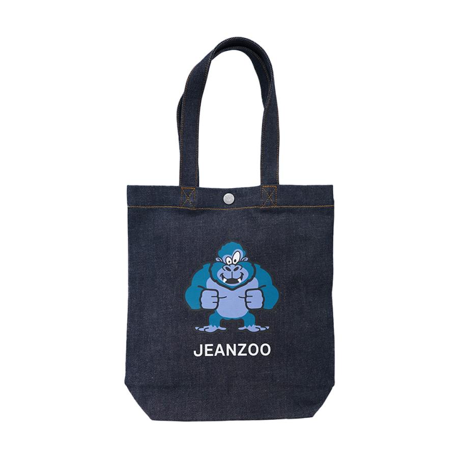 JZキャラトート JEANZOO 児島デニム雑貨 インディゴリラ ゴリラグッズ
