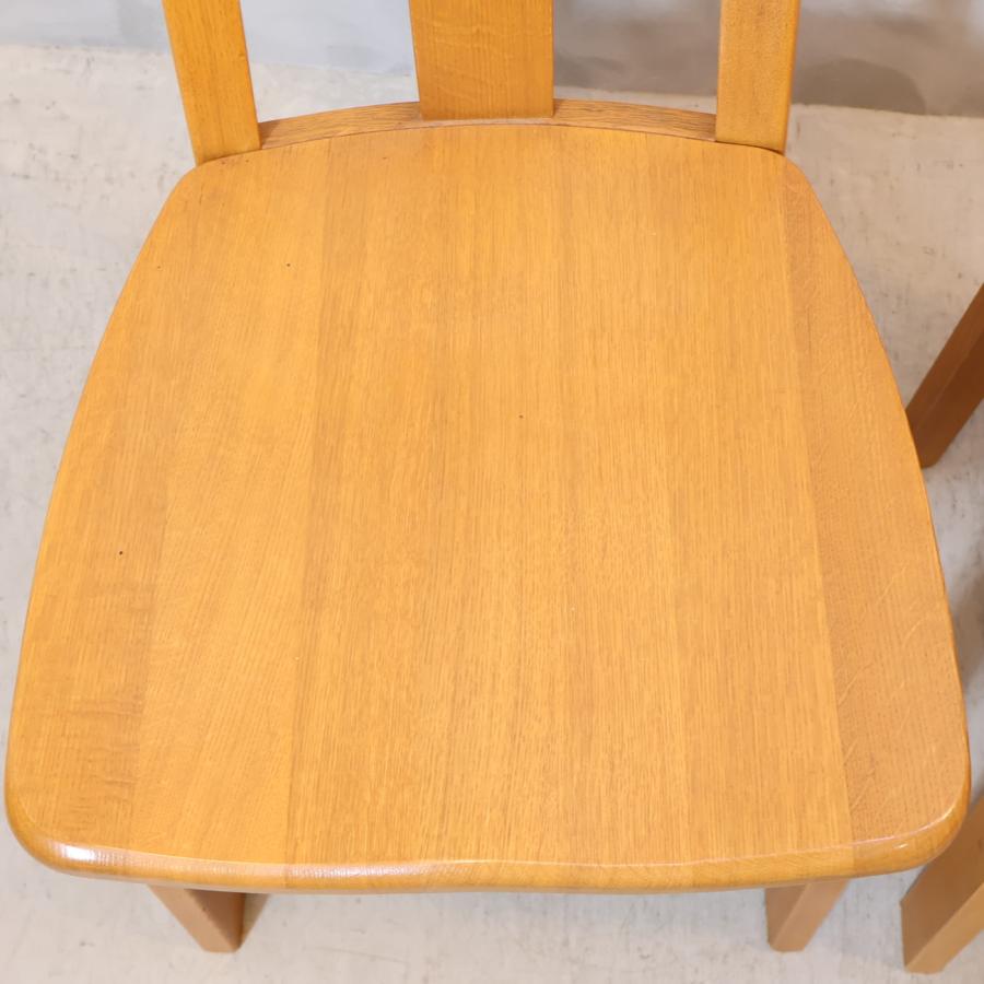 サントリー樽ものがたり オーク無垢 ダイニングチェア 2脚セット 楢材