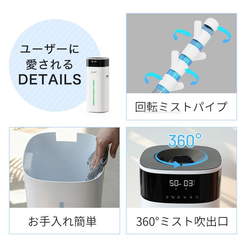 加湿器 スチーム式 20L 業務用 ハイブリッド 超音波 大容量 除菌 静音