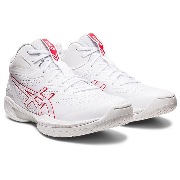 ASICS（アシックス） ゲルフープ V15 ホワイト×クラシックレッド