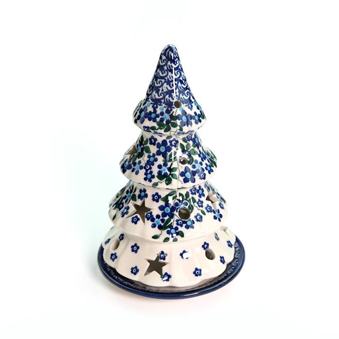クリスマスツリー(M0911-B20B)【ポーリッシュポタリー[ポーランド食器
