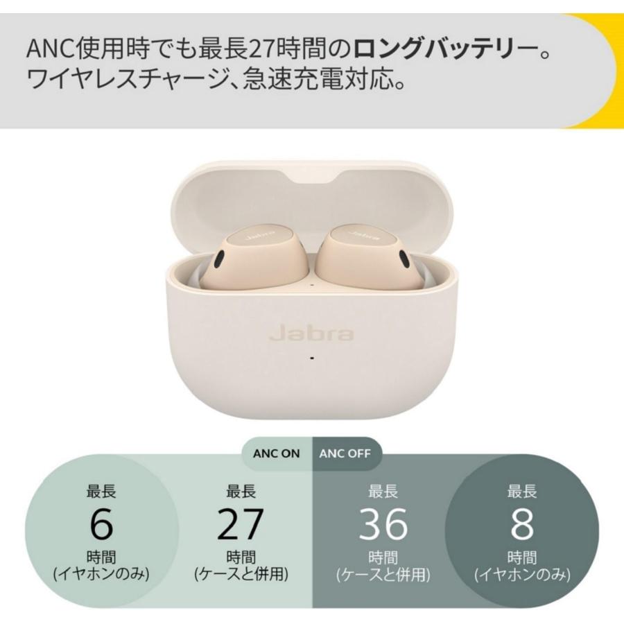 Jabra（ジャブラ） Jabra Elite 10 クリーム ワイヤレスイヤホン