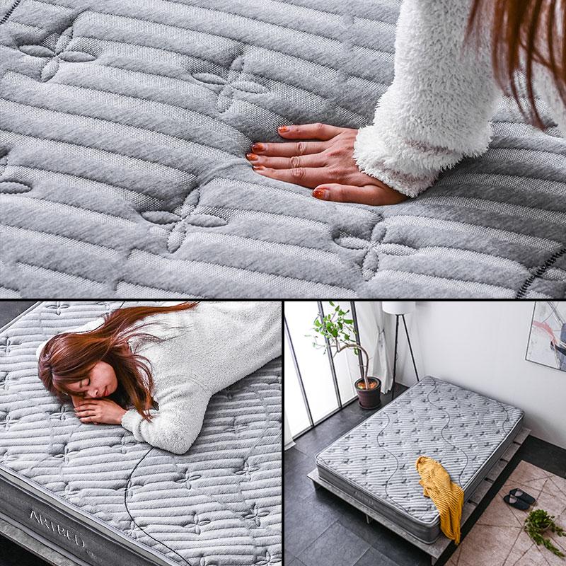 ARTTOWN ダブルサイズ 高級 固め 硬め ピロートップ付き ポケット