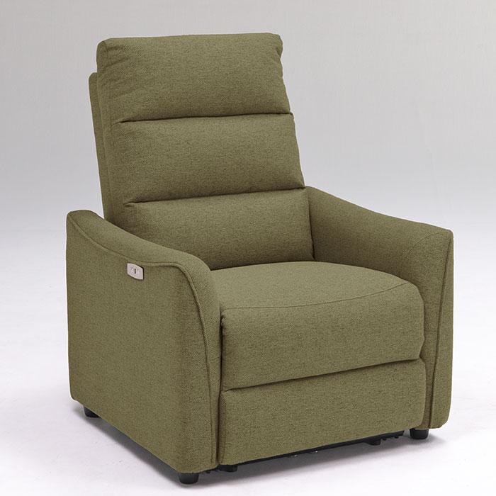 リクライニングソファ 電動リクライニング ファブリック 電動ソファ 1