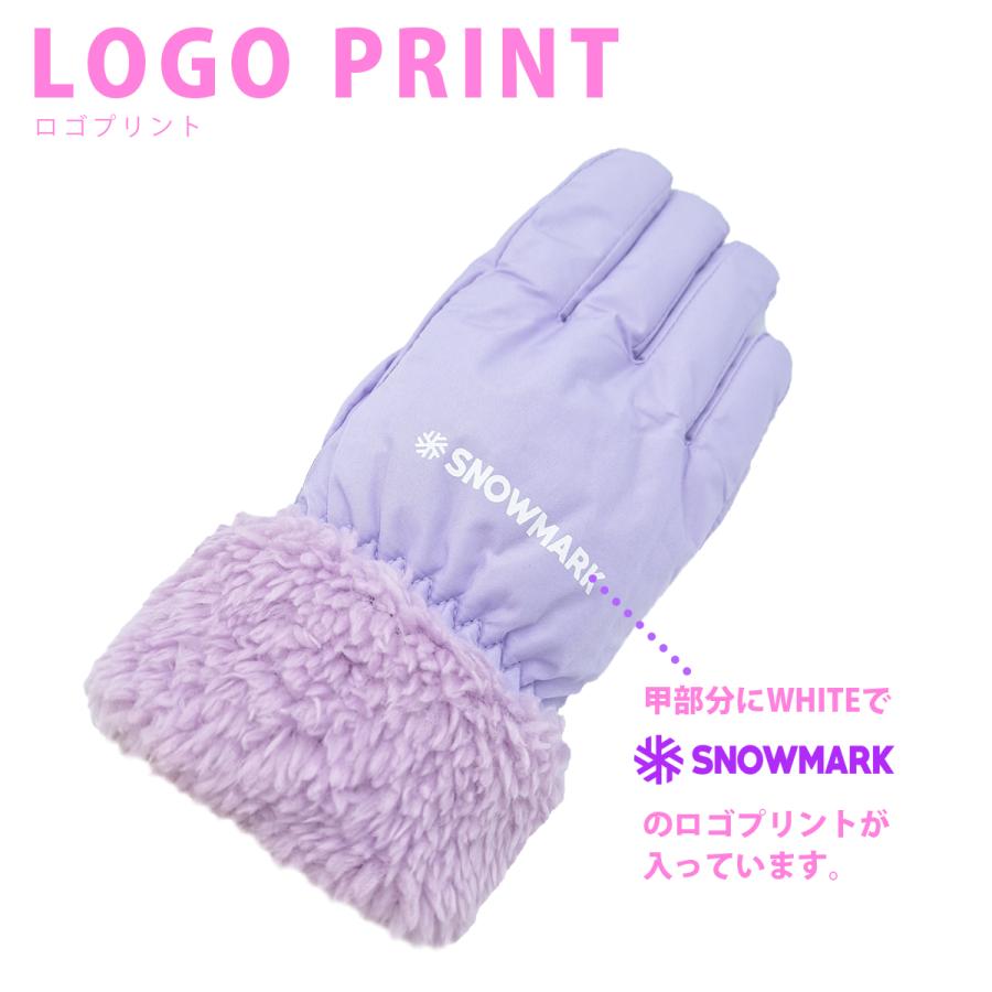 スノーグローブ キッズ ジュニア 五本指 スキーグローブ ウインター