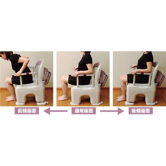 Panasonic（パナソニック） ポータブルトイレ 座楽 ラフィーネ 脱臭長