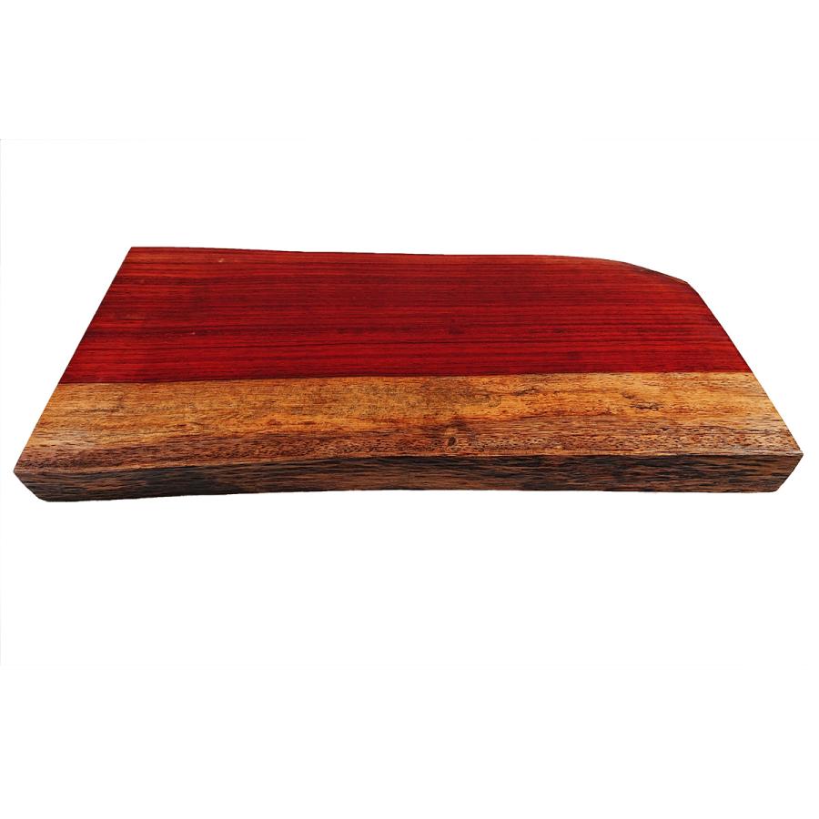 花台 木製 紅花梨 9 34mm厚 398mm長 220mm幅 1枚板 床の間 玄関 飾り