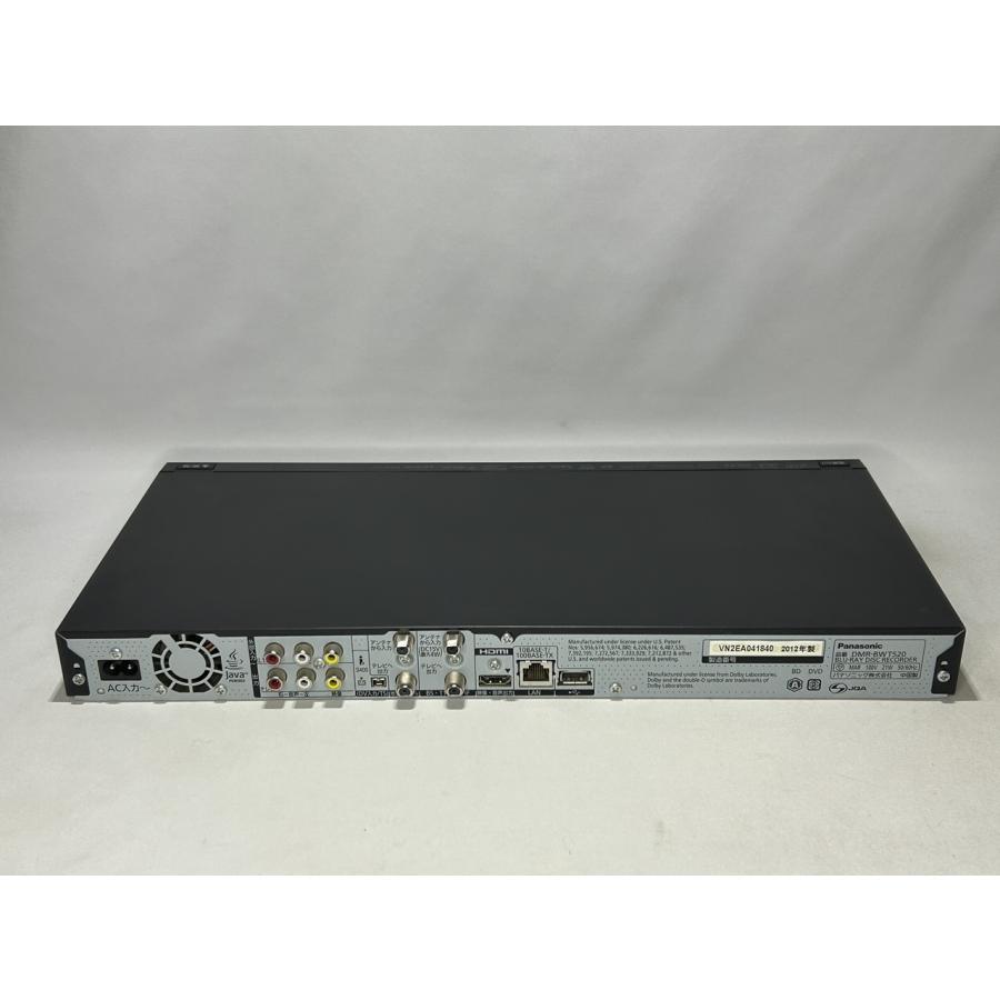 パナソニック 500GB 2チューナー ブルーレイレコーダー ブラック DIGA